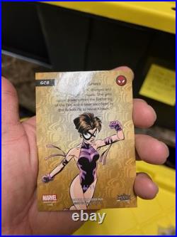 2017 Fleer Ultra Marvel Spider-Man Royal Foil Pattern /99 (5 cards)