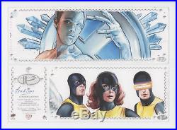 2017 Marvel Premier 4-Panel Sketch Fred Ian Jean Grey X-Men Iceman Cyclops Angel