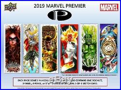 2017 Marvel Premier Fred Ian Quad Sketch Upperdeck used to advertise 2019 set