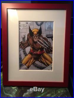 2017 Marvel Premier Wolverine 5x7 Sketch Card By Sean Forney