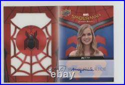 2017 Marvel Spider-Man Homecoming Booklet Single 62/100 Angourie Rice Auto 01hi