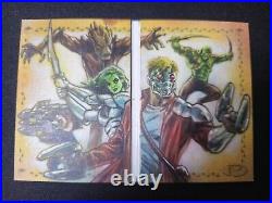 2017 Upper Deck Marvel PREMIER Guardians&Thanos Sketch Card Book 1/1 Huy Truong