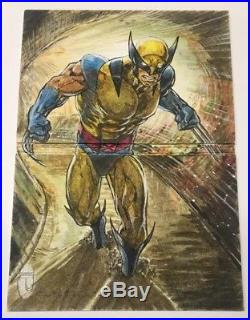 2017 Upper Deck Marvel Premier Wolverine Sketch Card- Artist Theo Lee