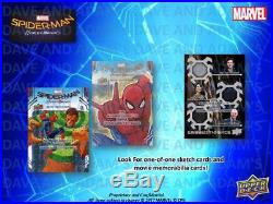2017 Upper Deck Marvel Spider-man Homecoming Hobby 12-box Case