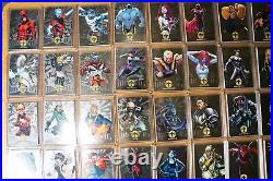2018 Fleer Ultra Marvel X-Men COMPLETE SILVER METAL BLASTER CARD SET, #MB0-MB49