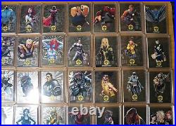 2018 Fleer Ultra Marvel X-Men COMPLETE SILVER METAL BLASTER CARD SET, #MB0-MB49
