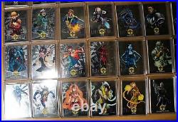2018 Fleer Ultra Marvel X-Men COMPLETE SILVER METAL BLASTER CARD SET, #MB0-MB49