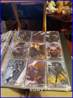 2018 Marvel Masterpieces Complete Base Set. Tier 1-3. 1-81