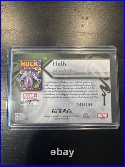 2018 Marvel Masterpieces HULK (141/199) TIER 4 EPIC PURPLE CARD, #86 NM! UD