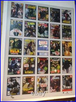 2018 Marvel Masterpieces Retrospective Base & What If Auto Ach Simone Bianchi