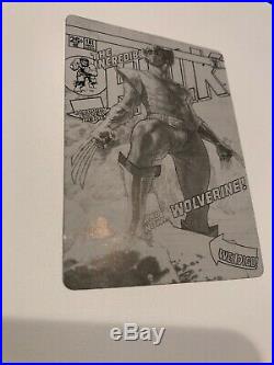 2018 Marvel Masterpieces What If 87 Wolverine Printing Plate