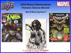 2018 Upper Deck Marvel Masterpieces Hobby Box PRESALE 10/17/18