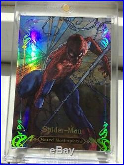 2018 Upper Deck Marvel Masterpieces Spider-Man TIER 4 BASE FOIL ACHIEVEMENT SSP