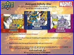 2018 Upper Deck UD Marvel Avengers Infinity War Hobby Case 16x Boxes Presale