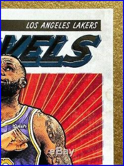 2019-20 Donruss Net-MARVELS Issue 23 LeBRON JAMES #19, Short Print Awesome Card