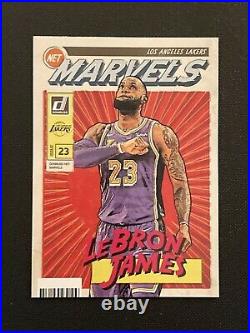 2019-20 Panini Donruss Net Marvels Lebron James #19 Lakers Rare SSP Insert GOAT