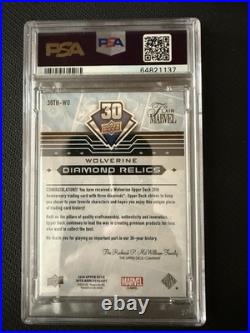 2019 Flair Marvel Wolverine 30th Anniversary Diamond Relics
