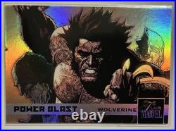 2019 Marvel Flair Power Blast PB-13 Wolverine Chase Insert SSP Card Hobby Only