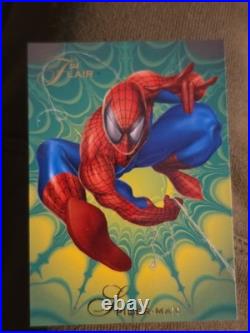 2019 Marvel Flair Trading Cards Upper Deck Buyback 94 Flair Spiderman 16/20