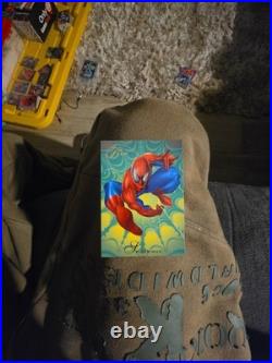 2019 Marvel Flair Trading Cards Upper Deck Buyback 94 Flair Spiderman 16/20