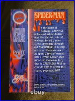 2019 Marvel Flair Trading Cards Upper Deck Buyback 94 Flair Spiderman 16/20