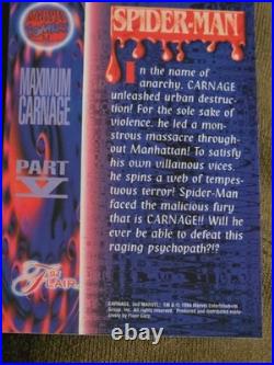 2019 Marvel Flair Trading Cards Upper Deck Buyback 94 Flair Spiderman 16/20