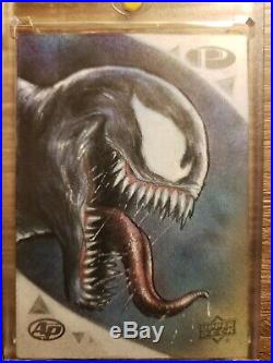 2019 Marvel Premier Sketch Card Huy Truong Venom AP