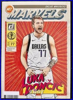 2019 Panini Donruss Luka Doncic Nets Marvels #17 MINT CONDITION