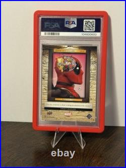 2019 UD Marvel Gallery San Diego Comic Con Brain Sprain PSA 9 Deadpool Pop 6