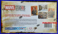 2019 Upper Deck Marvel Studios First Ten Years Sealed Trading Card Box 10th