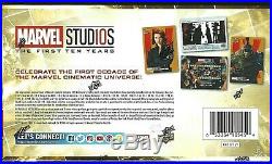 2019 Upper Deck Marvel Studios The First 10 Years Factory sealed Hobby Box