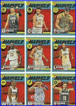 2020-21 Donruss Basketball NET MARVELS Complete Insert SET of (20) Cards