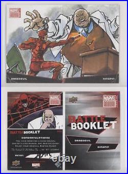 2020-21 Upper Deck Marvel Annual 1800GETATOM GetAtom #BB2 Auto Sketch ob9