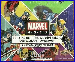 2020 Marvel Ages Upper Deck Trading Cards Factory Sealed Box