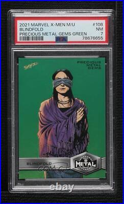2020 Marvel X-Men Metal Universe High Series PMG Green 6/10 Blindfold PSA 7 0w9f 2020 Marvel X-Men Metal Universe High Series PMG Green 6/10 Blindfold PSA 7 0w9f