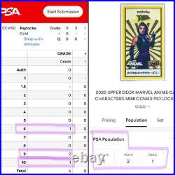 2020? Psylocke? SSP. Low PSA pop. Marvel Character Capsule Mini CCM50
