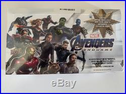 2020 Upper Deck Avengers Endgame & Captain Marvel Movie Sealed Hobby Box