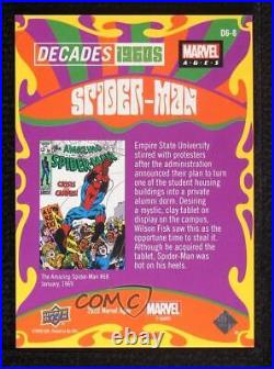 2020 Upper Deck Marvel Ages Decades 1960's Spider-Man #D6-8 2oz