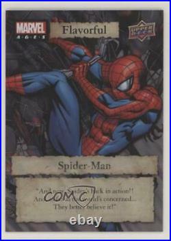 2020 Upper Deck Marvel Ages Flavorful SSP Spider-Man #F-3 x9h
