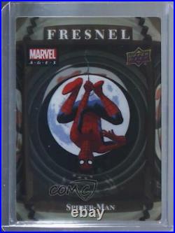 2020 Upper Deck Marvel Ages Fresnel SSP Spider-Man #F-42 3f0