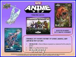 2020 Upper Deck Marvel Anime Trading Cards Factory Sealed Hobby Box