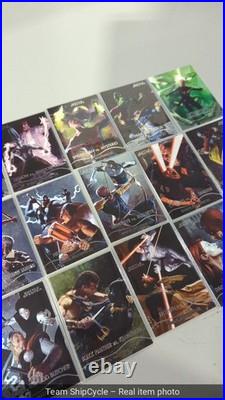 2020 Upper Deck Marvel Masterpieces Battle Spectra Full Set BS1BS15 G2U