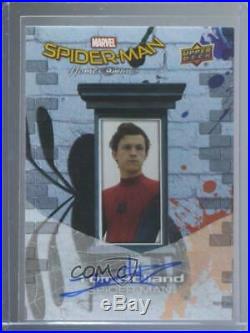 2020 Upper Deck Marvel Spider-Man Far From Home Tom Holland #SS-TH Auto p1l