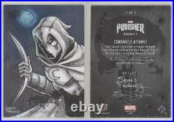 2020 Upper Deck Marvel The Punisher Season 1 Sketch Cards Sean Forney Auto 0he
