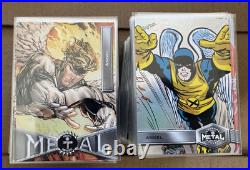 2020 Upper Deck Marvel X-Men Metal Complete Base LowithHigh Series Set #1-200