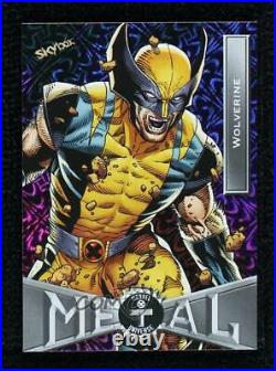 2020 Upper Deck Marvel X-Men Metal Universe Grandiose Wolverine #69 mn0