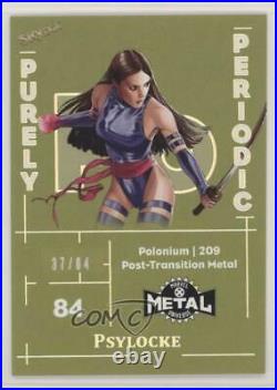 2020 Upper Deck Marvel X-Men Metal Universe Purely Periodic 37/84 Psylocke 0he
