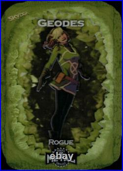2020 Upper Deck Marvel X-Men Metal Universe Rogue Geodes #G-19 SP Short Print