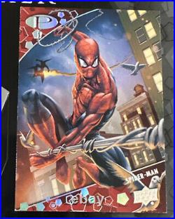 2021 (2023) Upper Deck Marvel Premier BASE #40 SPIDER-MAN 50/99