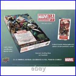 2021-22 Upper Deck Marvel Annual Hobby Box 2021-22 Upper Deck Marvel Annual Hobby Box
